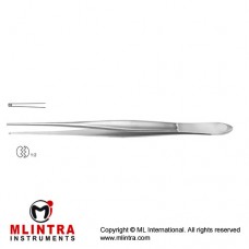 Cushing Dissecting Forceps 1 x 2 Teeth Stainless Steel, 20 cm - 8"